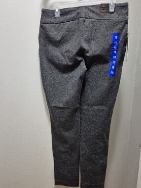 Dalia Charcoal Heather Narrow Leg Ponte Pants